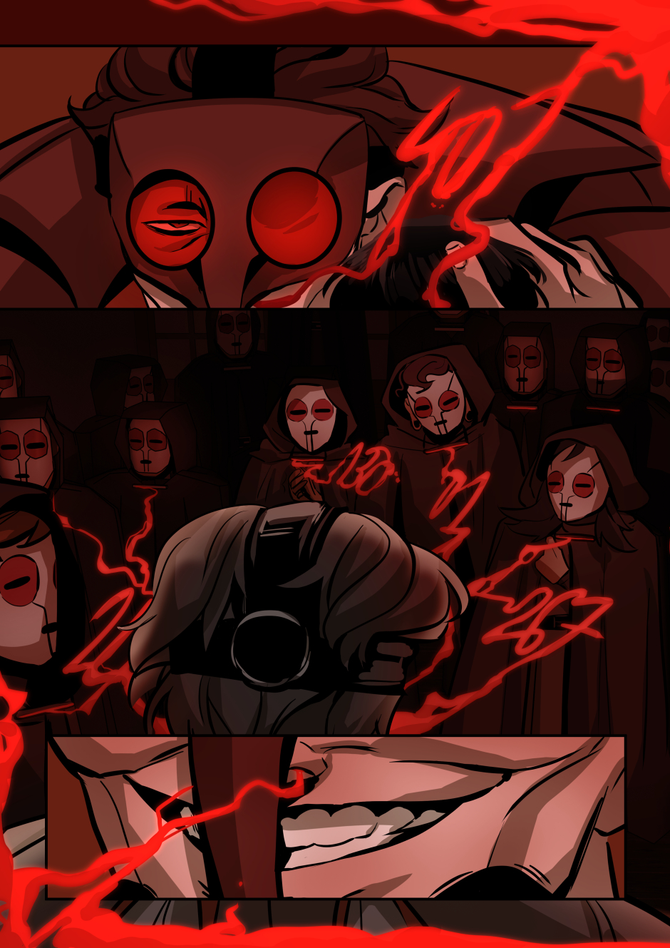 Anopheles identifies the cultists by the smell of their blood.