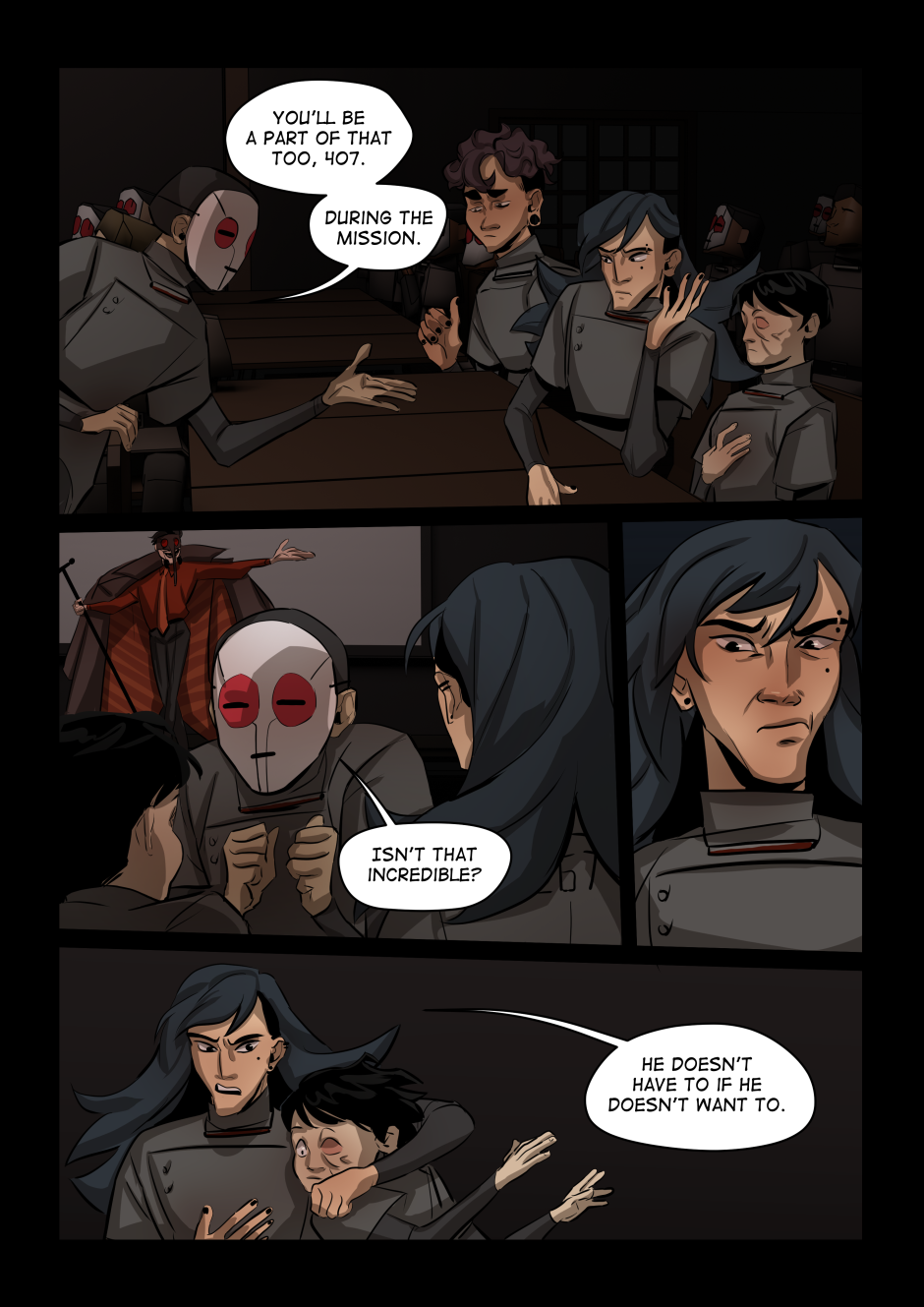 A cultist tells 407 he'll be part of the change.
