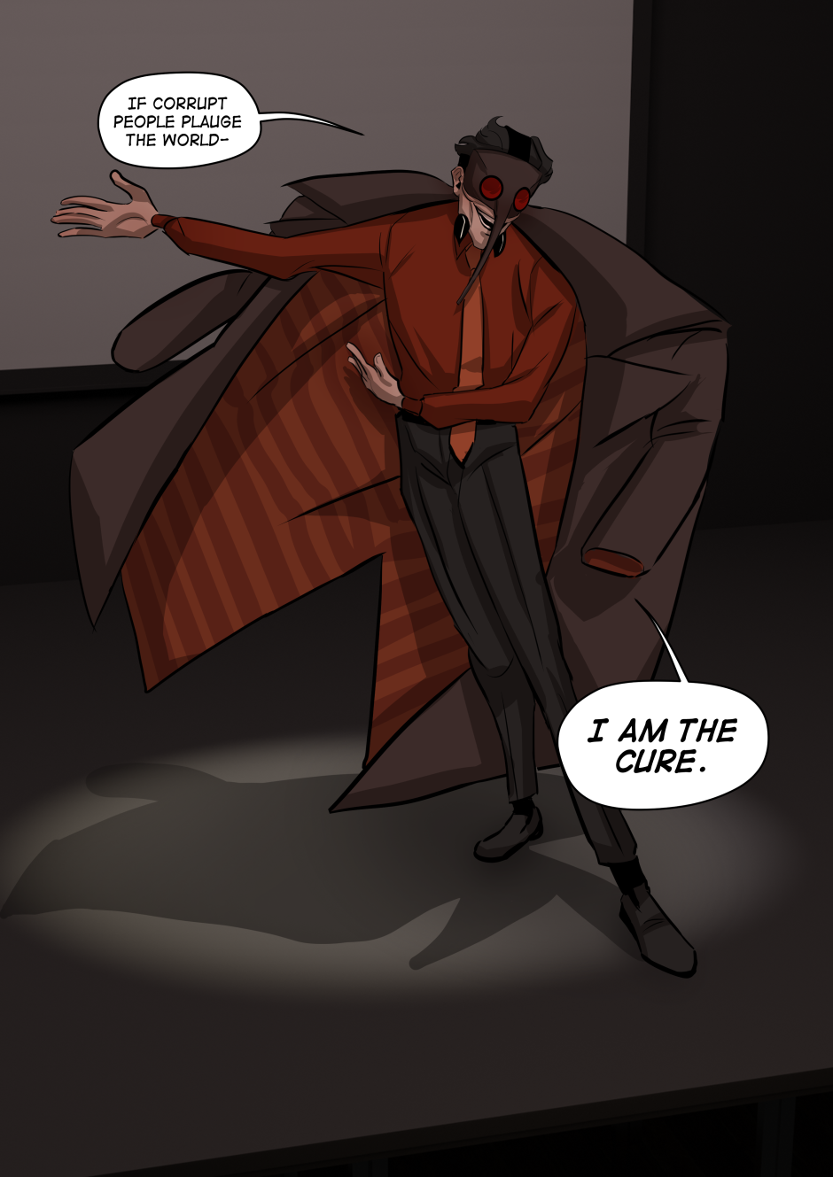 Anopheles calls himself the cure.