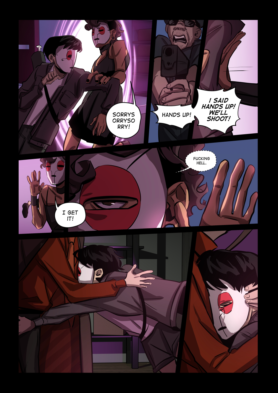 01 grabs 407 and brings him back to Anopheles.